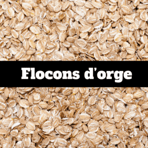Flocons d'orge